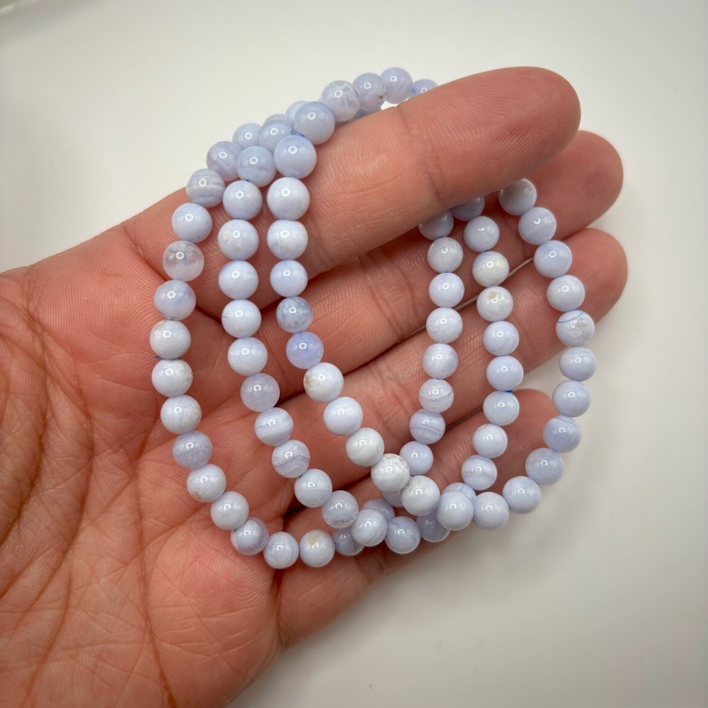 Blue Lace Agate Bracelet